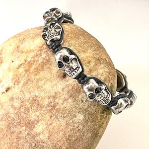 Skull bracelet.